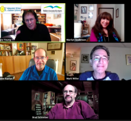 Our writers meeting panel for How to Write Funny, October 2020.