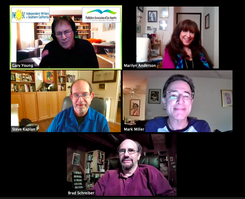 Our writers meeting panel for How to Write Funny, October 2020.